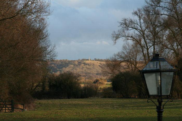 Boer War Memorial Combe Hill from Marsh